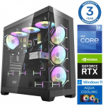 Stacionarus kompiuteris INTOP AQUA i7-14700F 16GB DDR5 1TB SSD M.2 NVME+4TB RTX5050 8GB WIN11 (RW77694WH) (Atnaujinta)