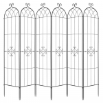 Sodo žiedinių laikiklių rinkinys, 220 x 52,5 cm