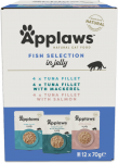 Applaws - Multipack žuvis Jelly Selection - 12x70g