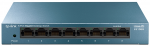 &Scaron;akotuvas TP-LINK 8-Port 10/100/1000Mbps Desktop Network Switch LS108G Unmanaged Desktop Power supply type External