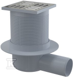 Alcadrain Trapas ALCAPLAST APV31, su NP grot., 105 x 105 mm, DN50, horizontalus