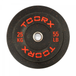 None Weight plate TOORX Bumper Plate Crumb, 50 mm, 25 kg