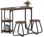 Valgomojo stalo rinkinys 110 x 45 x 78 cm 2 vnt.