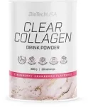 Hidrolizuoto kolageno gėrimo milteliai BioTechUSA Clear Collagen 308 g, bra&scaron;kių ir spanguolių skonio