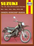 KNYGA John Haynes Suzuki 100, 125, 185 & 250 Air-Cooled Trail Bikes (79 - 89)