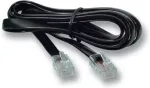 EFB Elektronik K2406SW.2, 2 m, RJ-12, RJ-45, vyri&scaron;kas, vyri&scaron;kas, juodas