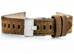 Pacific W25 odinis laikrodžio dirželis &ndash; rudas &ndash; 22 mm