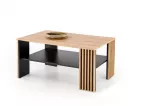 FEMINA c.table, artisan oak / juodas