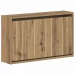 Sieninis batų kabinetas ZWOLLE 71 x 17 x 43 cm Apdirbta mediena