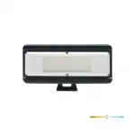 50W LED pramoninis &scaron;viestuvas MULTILUXO, juodas, 4000K, IP65