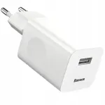 Baseus Kelioninis įkroviklis | Quick Charge 3.0 | USB-A | balta