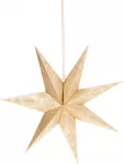 Mondex Christmas Gifts GWIAZDA DEKORACYJNA PAPIEROWA 45CM ZŁOTA
