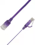 LinkIT Płaski kabelis sieciowy RJ-45, Cat.6a, U/UTP, PVC, violetinė, 2 m (UTP-FL6A-00200-PU)