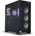 Stacionarus kompiuteris Kompiuteris NTT System HIRO Aurora AMD Ryzen 5 9600X, RX 9060XT 16GB, 16GB RAM, 1TB SSD, WIFI, W11H (ZKG-R59060X-B01)