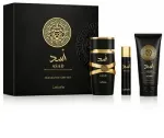 Lattafa Asad EDP 100 ml + EDP MINI 12 ml + SG 100 ml (man)