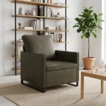 Sofa Krėslas Armijos Žalia 70 x 81 x 82 cm Dirbtinė zom&scaron;a