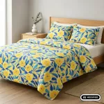 Patalynės komplektas Dymo Bedding cover set Flora 100PES 200X220CM