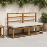Suoliuko pagalvė VIANEN 100% poliesteris Balta 140 x 40 x 12 cm