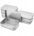 Westkaiba Mini metalinė dėžutė monetoms, raktams, saldainiams, sidabrinė
