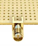 Sma-rp lizdas tiesus ant pcb kra&scaron;to 1,2 mm