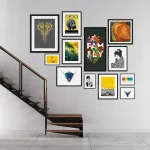 Wee Mėlyna Coo Art Deco Harem portretas, neįrėmintas sienos meno spaudos plakatas, namų dekoras, auk&scaron;čiausios kokybės dekoracija, portretas, siena, namų dekoracija