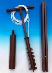 Žemės grąžtas 180mm/10m + Dumblasūkis + Nemokamai