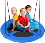 Bauerkraft sodo sūpynės gandralizdis Xl, 100 cm, 150 kg, mėlyna