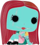Loungefly Funko Pop! didelis pop segtukas - Disney: Nightmare Before Christmas - Sally