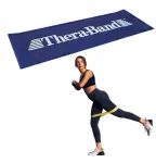 Thera-band Loop itin stiprios pasiprie&scaron;inimo treniruočių guma 7,6x20,5cm mėlyna