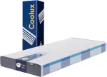 Coolux Sleep čiužinys 90 x 200 cm &scaron;altojo putų poliuretano čiužinys 7 zonų ortopedinis valcuotas čiužinys Oeko-tex sertifikuotas kietumo lygis H3 16 cm vaikų čiužinys su atminties putomis su užvalkalu, nuimamas ir skalbiamas