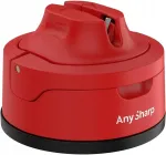 Anysharp Evo Raudona galąstuvas peiliams žirklėms Anysharp nauja versija