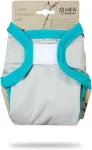 Petit lulu pul kelnaitės (2&ndash;6kg) su velcro užsegimu naujagimiams, vaivoryk&scaron;tės spalvų kelnaitės kūdikiams, daugkartinio naudojimo ir vandeniui atsparios medžiaginės sauskelnės naujagimiams, pagamintos es