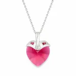 Diamond Sky Jewelry Kaklo papuo&scaron;alas moterims DiamondSky &bdquo;Cupid (Scarlet)&ldquo; su Swarovski kristalais
