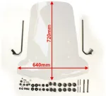 Other MOTOROLERIO PRIEKINIS STIKLAS-FAIR YM-4249 YAMAHA NEOS