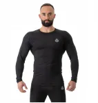 Dbx Bushido Kompresinis mar&scaron;kinėliai ilgomis rankovėmis Rashguard Mma Blackrsl L
