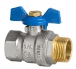 Ventiliatorius &Scaron;arvinis ventilis 3/4 su sparneliu Mėlynas 074