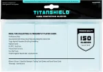 Titanshield (150 įmautės/skaidrios) standartinio dydžio stalo žaidimų ir matinių prekybos kortelių įmautės, skirtos Magic The Gathering Mtg, Pokemon, beisbolo kolekcijai, Dropmix