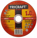 Metalo pjovimo diskai 125 x 1 x 22,2 mm Tricraft metalas plienas Xp-plus