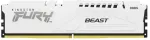 RAM Kingston Atmintis ddr5 fury beast 16gb(1*16gb)/6400 cl32 expo balta