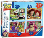 Puzzle 4in1 Toy Story 3 - RAVENSBURGER dėlionė