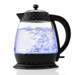 ETA | Crystal Virdulys | ETA315490000 | Elektrinis | 2200 W | 1,7 l | Stiklas | 360&deg; sukamasis pagrindas | Stiklas/Juodas