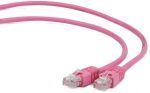GEMBIRD PP12-0.5M/RO Gembird patchcord RJ45, cat.5e, UTP, 0.5m, rožinė