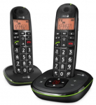 I&scaron;manusis telefonas Doro PhoneEasy 105wr Duo juodas