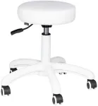 Activeshop Kosmetologinė meistro kėdutė BEAUTY STOOL ELEGANT Baltas
