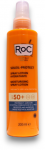 ROC Soleil-Protect Moisturising Pur&scaron;kiklis Lotion SPF 50+ pur&scaron;kiama vandeniui atspari apsauginė priemonė nuo saulės, 200 ml