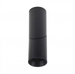 Lubinis &scaron;viestuvas Pavir&scaron;inis &scaron;viestuvas V-TAC, GU10, juodas, auk&scaron;tis 20cm