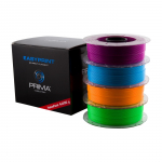 PrimaCreator EasyPrint PLA Value Pack Neon &ndash; 1.75mm &ndash; 4 x 500g (i&scaron; viso 2kg) &ndash; neoninė mėlyna, neoninė žalia, neoninė oranžinė, neoninė violetinė