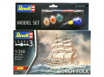 Revell - Gorch Fock dovanų komplektas, 1/350, 65432