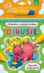 Aksjomat Spalvinimo knygelė su vandens ra&scaron;ikliu. Dinus