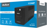Nepertraukiamo maitinimo &scaron;altinis UPS Rebel modelis Nanopower 650 atsijungus 650VA 360W 230V 50Hz